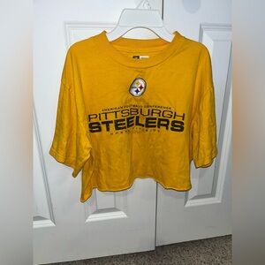 Steelers Crop Top size L